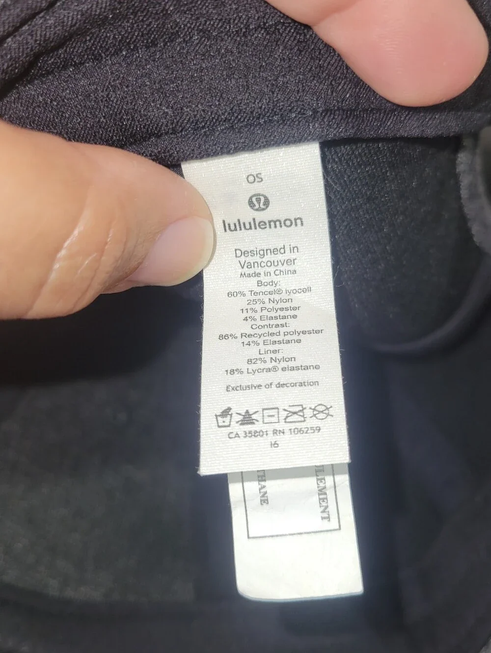 Lululemon Baller Hat Heathered Gray One Size Adjustable Cap